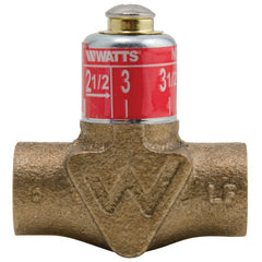 Watts Regulator LFP3S-12 Flow Control Valve 1/2 Inch Lead Free Bronze Sweat