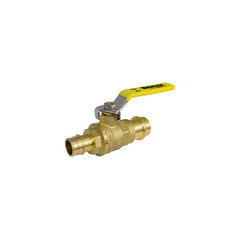 Webstone H-80333W Ball Valve Lead Free Brass 3/4 Inch Press x PEX F1960 with Adjustable Packing Gland