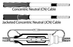 3M 5411-CI-21 Molded Rubber Inline 15 kV Splicing Kit