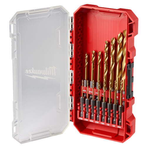 Milwaukee 48-89-4670 SHOCKWAVE Impact Duty Titanium Drill Bit Set - 15PC