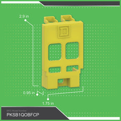 Square D PKSB1QOBF QO Load Center Accessory, Main Breaker Back-Fed Application