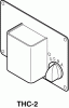 Schneider Electric THC-2 Two-Position Enthalpy Controller 4-3/4H x 6-1/2W x 3-1/2D