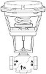 Schneider Electric VK-7283-613-4-11 Valve Actuator Assembly 2 Inch Globe Replacement MPN