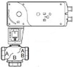 Schneider Electric VS-7313-593-4-10 Globe Valve Assembly with Electric Actuator