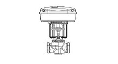 Schneider Electric VU-7213-650-4-07 Valve Assembly 1 in 2-way M900AR-VB