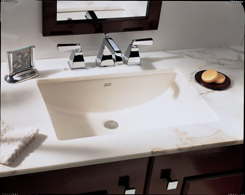 American Standard 0614.000.020 Studio® 23-5/8 x 16-5/8 in. Rectangular Undermount Bathroom Sink in White