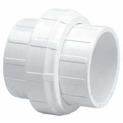 Westlake Pipe & Fittings 457007 Lasco Schedule 40 Slip x Slip PVC Union O-Ring Type White