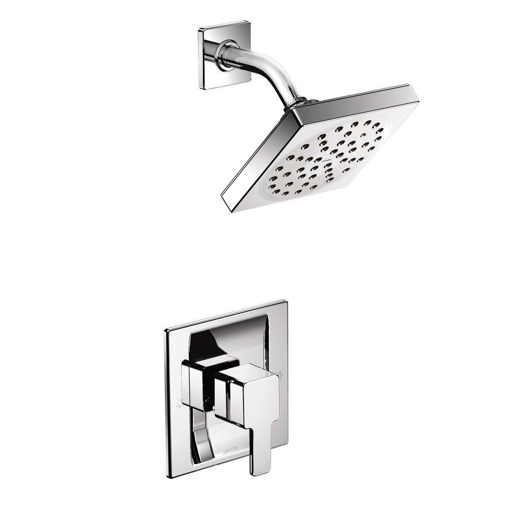 Moen TS2712 90 Degree One Handle Single Function Shower Faucet in Chrome (Trim Only)