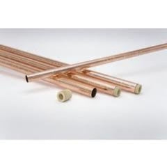 Mueller AC05020 Tube Pipe, Copper, 20 ft L