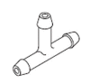 Schneider Electric 21-039 Restrictor Tee 0.5 SCFH