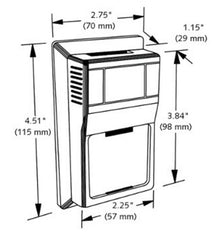 Schneider Electric EHR110-200-LCD humidity sensor