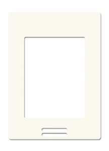 Schneider Electric FAS-01 Fascia White Cover Frame for Room Controller