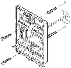 Schneider Electric SE8000BASEX4 SE8000 Series Kit of Base Plates Power QTY 4 Replacement MPN