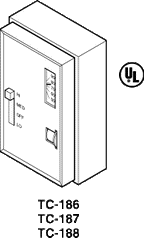 Schneider Electric TC-186 Two-Position Electric Duplex Thermostat 55 to 85F