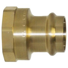 Apollo 10075792 Adapter 803R Female Reducing Small Diameter Lead Free Brass 1-1/2 x 3/4 Inch Press x Female