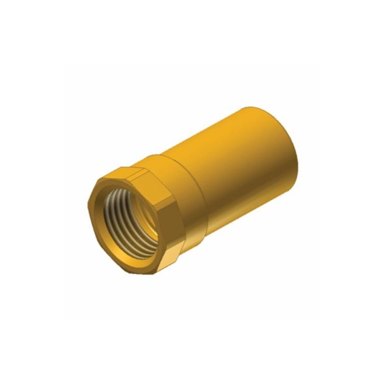 Apollo 10075764 Adapter 803-2-R Female Street Small Diameter Lead Free Brass 1/2 x 3/8 Inch Fitting x FNPT