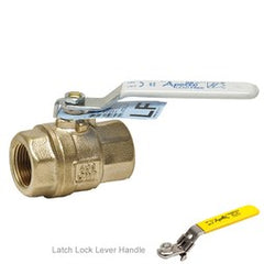 Apollo 77CLF20727A Ball Valve 77CLF-200A Lead Free Bronze 1-1/2 Inch Solder Full Port Locking Handle