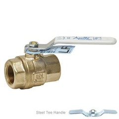 Apollo 77CLF10507A Ball Valve 77CLF-A Lead Free Bronze 1 Inch NPT Full Port Tee Handle