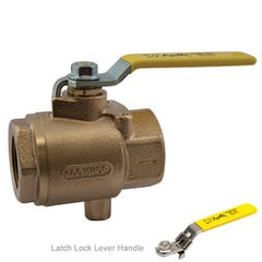 Apollo 7K103-46 Ball Valve 1/2 Inch FPT 2-Piece with Drain