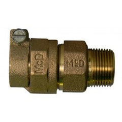 AY McDonald 74753-44-112 Adapter Lead Free Brass 1-1/2 Inch IPS OD PVC x MPT 5132-201