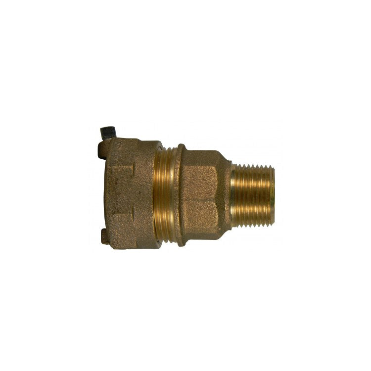 AY McDonald 74753-55-1 Adapter Lead Free Brass 1 Inch IP x MPT 5146-134