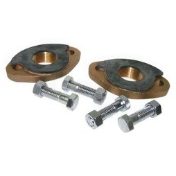 AY McDonald 7610FKIT-2 Meter Flange Kit Double 2 Inch Drop-In EPDM ZP