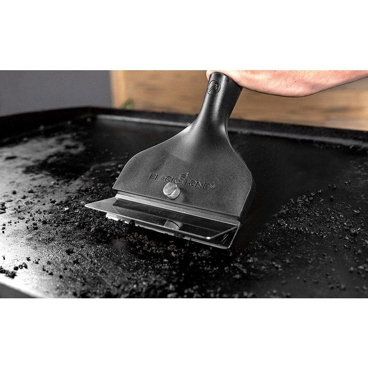 Blackstone 5064 Refurbishment Kit Griddle Plastic/Stainless Steel Scraper and Cleaning Brick