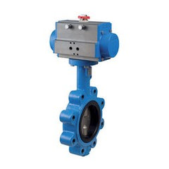 Bonomi SRN501S-3 Butterfly Valve Ductile Iron/Stainless Steel/EPDM 3 Inch Lug NSF Spring Return Pneumatic Actuator