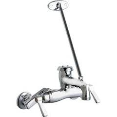 Chicago Faucet 445-897SRXKCCP Service Faucet Wallmount 3-3/8 Inch Body 5-3/4 Inch Spout