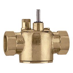 Caleffi Z200617 Zone Valve Body Z2 2-Way 7.5 Cv 20 Pounds per Square Inch 1 Inch Brass NPT