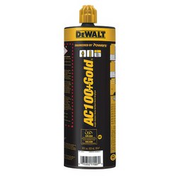 Dewalt 8578SD-PWR Adhesive AC100 Gold Anchor 14 Ounce