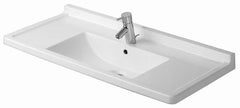 Duravit 0304100000 Starck 3 41-3/8 x 19-1/8 in. Rectangular Dual Mount Bathroom Sink in White