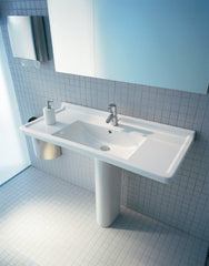 Duravit 0304100000 Starck 3 41-3/8 x 19-1/8 in. Rectangular Dual Mount Bathroom Sink in White