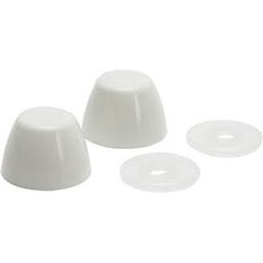 Fluidmaster 7115 Toilet Bowl Bolt Cap in White