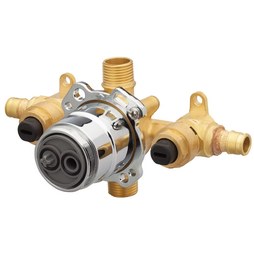 Gerber G00GS507S Treysta Tub & Shower Valve - Horizontal Inputs with Stops - Cold Expansion PEX