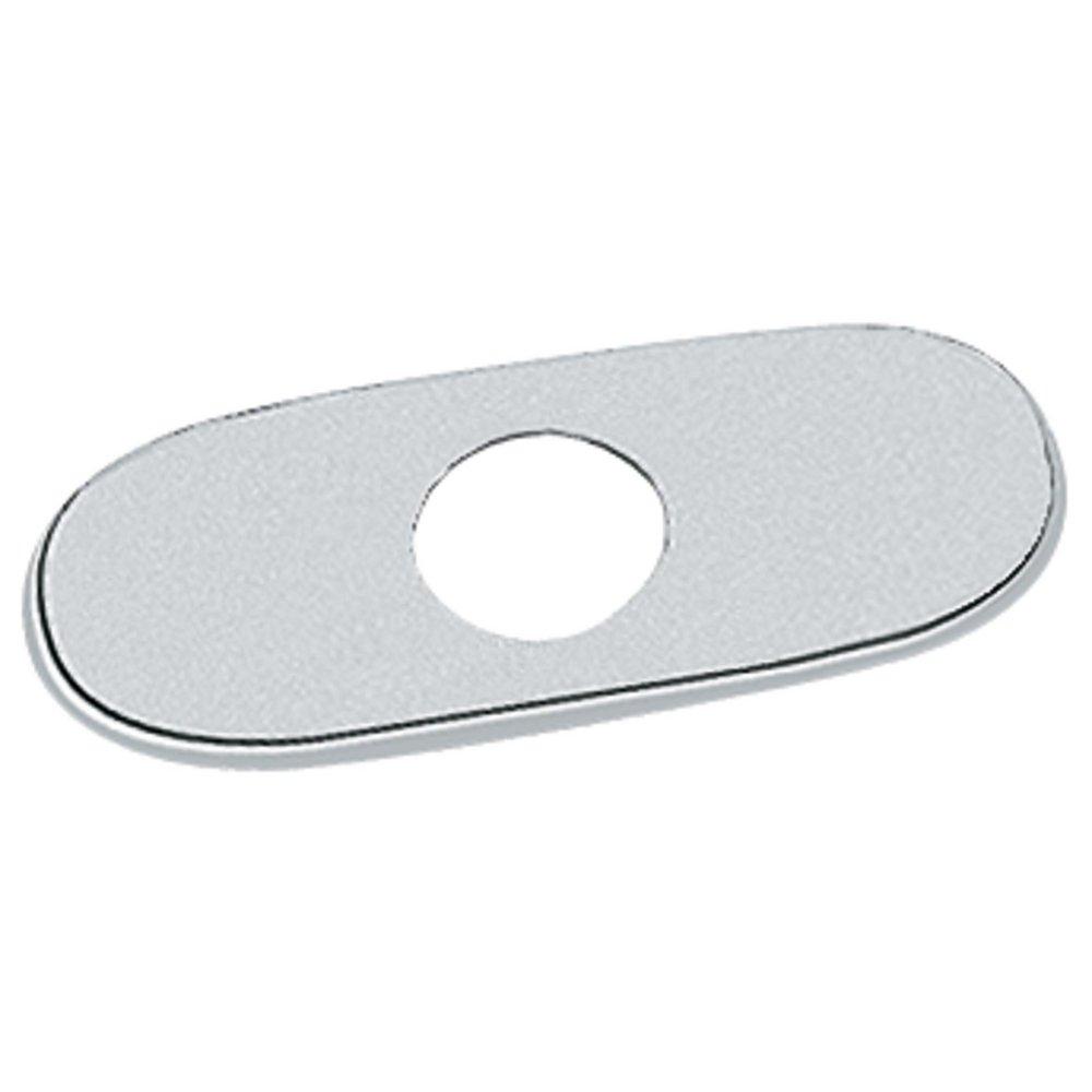 GROHE 07551000 Euro 1-3/8 in. Metal Escutcheon in Starlight Chrome