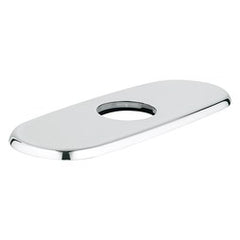 GROHE 07551000 Euro 1-3/8 in. Metal Escutcheon in Starlight Chrome