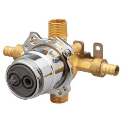 Gerber GS-504 Pressure Balance Valve Rough-In Treysta Tub and Shower Valve Horizontal Inputs F1807 PEX Crimp