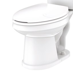 Gerber GRN31162 Toilet Bowl Elongated White 1.28 Gallons per Flush