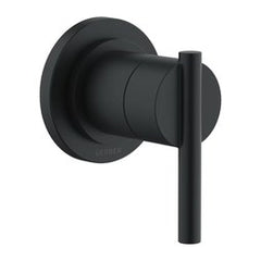 Gerber D560958BST DIV Trim Parma Shower 4-Part Matte Black 1-Lever ADA