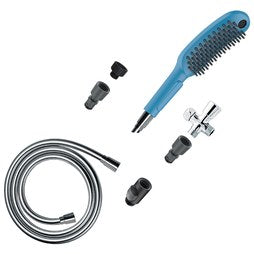 Hansgrohe 04974540 Handshower Dog Shower Bundle Sky Blue 1.75 Gallons per Minute