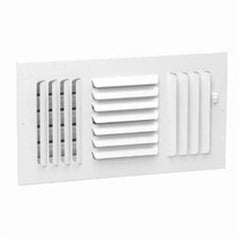 Hart & Cooley 303-14X6W Register 303 Sidewall/Ceiling 3 Way White 14 x 6 Inch Steel