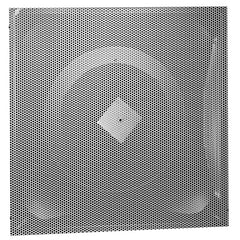 Hart & Cooley PDSW Diffuser Perforated 23-3/4 x 23-3/4 Inch Adjustable Through Face