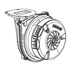 HTP 65118672 Fan for ELU-85WBN/ELU-120WBN/ELU-120WCN/ELU-150WCN