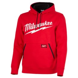 Milwaukee Tool 352R-2XL Hoodie Midweight Pullover Red XX-Large