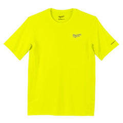 Milwaukee 414HV-2X Workskin Lightweight Performance Shirt - Short Sleeve - Hi Vis 2X