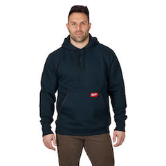 Milwaukee 350BL-M Heavy Duty Pullover Hoodie - Blue M