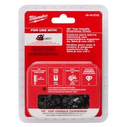 Milwaukee Tool 49-16-2742 12 Top Handle Chainsaw Chain