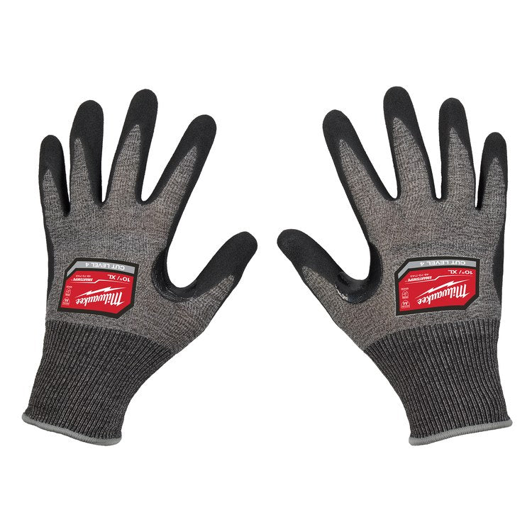 Milwaukee Tool 48-73-7143 Gloves High Dexterity Nitrile Cut Level 4 XL