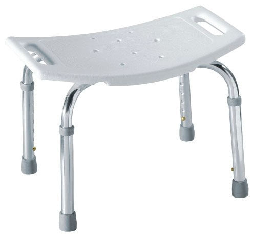 Moen DN7025 Adjustable Tub & Shower Seat Glacier 20 Inch x 12 Inch